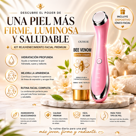 ✨ Kit Facial Rejuvenecedor Bee Venom ¡¡ elimina esas arrugas !!